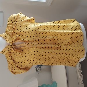 HAUTE MONDE Cap Sleeve Blouse